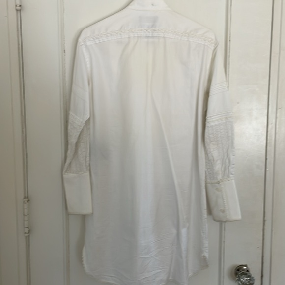 Burberry white Oxford style button down dress - Picture 4 of 4